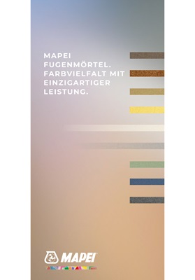MAPEI Fugenmörtel Leaflet – Farbvielfalt mit einzigartiger Leistung